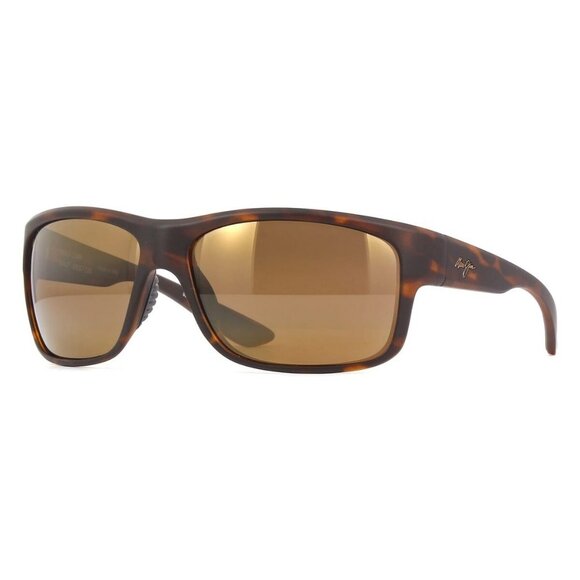 New MAUI JIM Southern Cross Havana Polarised Wraparound H815 10MR Sunglasses Wom - Picture 1 of 4